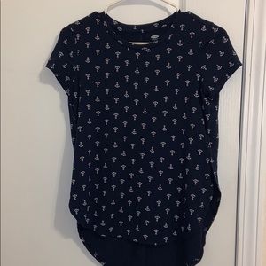 Old Navy stretchy anchor t shirt